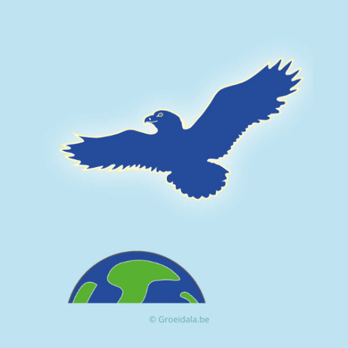 Tzolkin Golven Blog Tzolkin golven blog Groeidala 1 groeidala blauwe adelaar tzolkin zonneteken