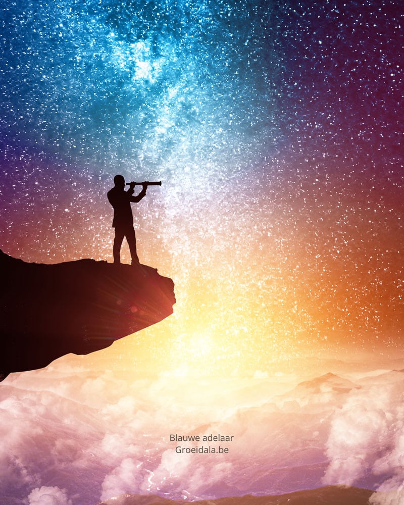 Blauwe adelaar golf Tzolkin Maya astrologie