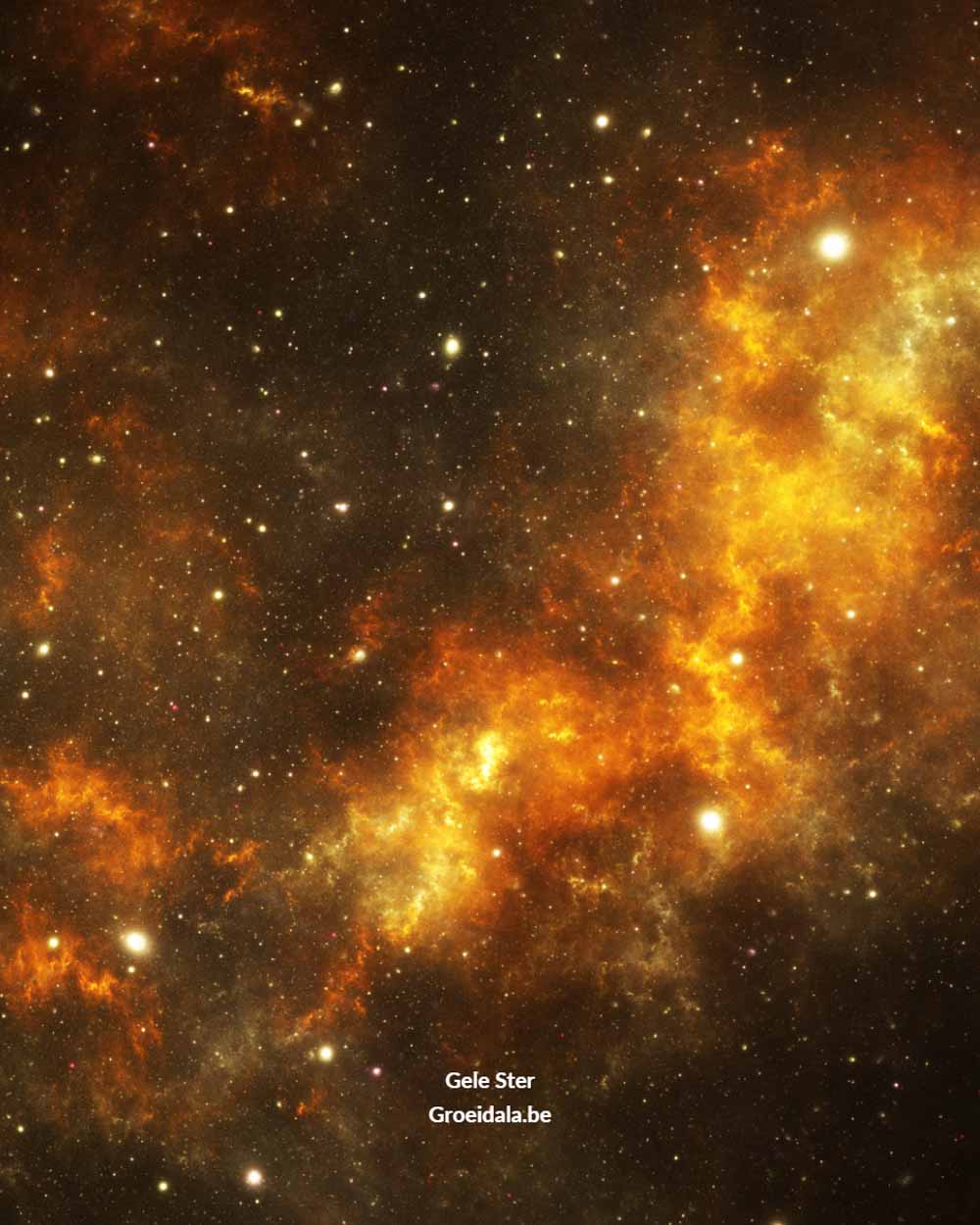 Groeidala GELE STER- gele ster golf tzokin wavespell maya astrologie leren